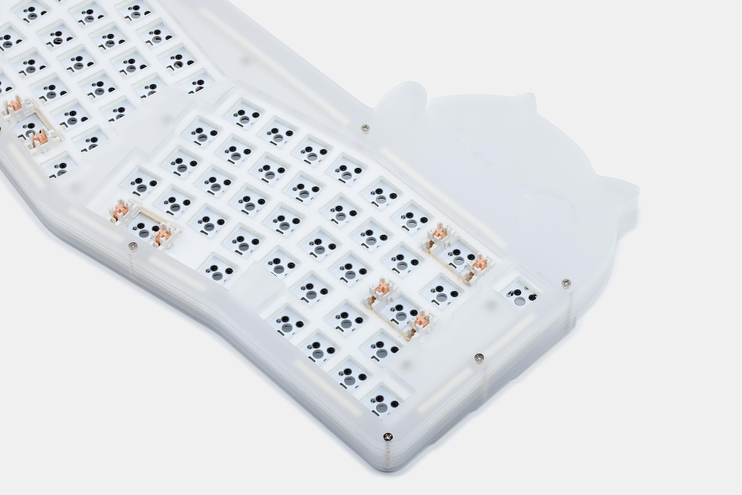 Amazon.com: KEEBMONKEY Bongo Cat Junta Kit de teclado Alice